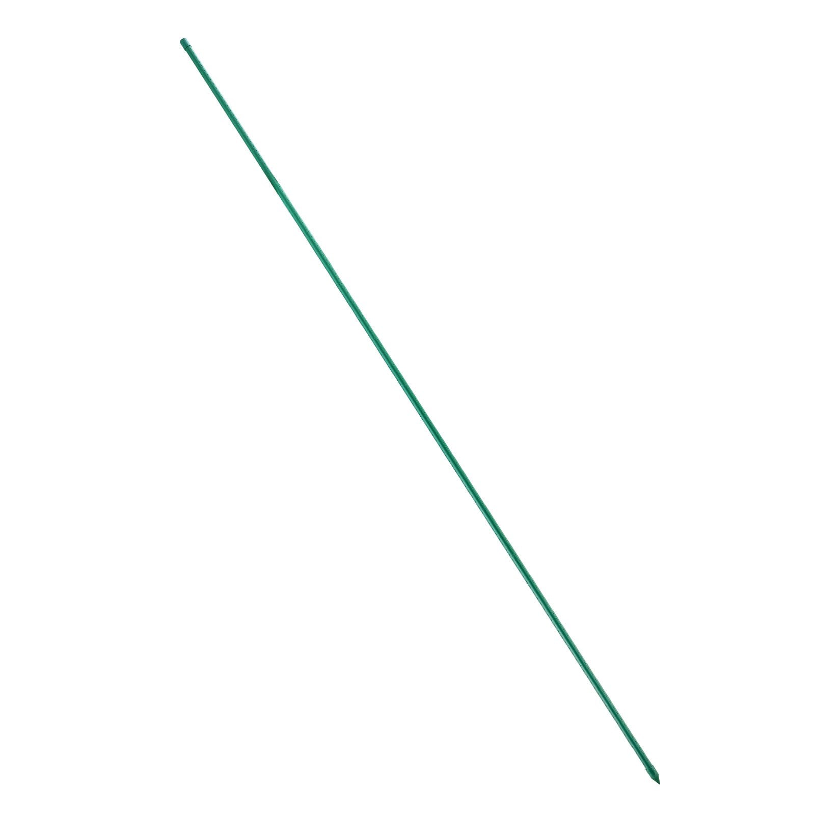 Garden Stakes, 50 Pack, 1170 mm, Plastic Coated Metal Tomato Stakes, Garden Sticks for Plants Support, with Pointed End and Non-Slip Bumps for Growing Climbing Plants, Outdoor Vegetables