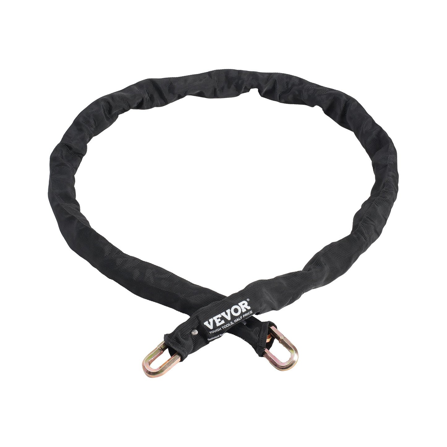 Bike Chain Lock, 5.91 Ft Security Bicycle Chain Lock, Heavy Duty Metal Steel Anti-Theft High Security Bike Locks, Perfect for Bike, Motorcycle, Scooter, Bicycle, Door, Fence, Gate, 9.5mm, Black - Image 9
