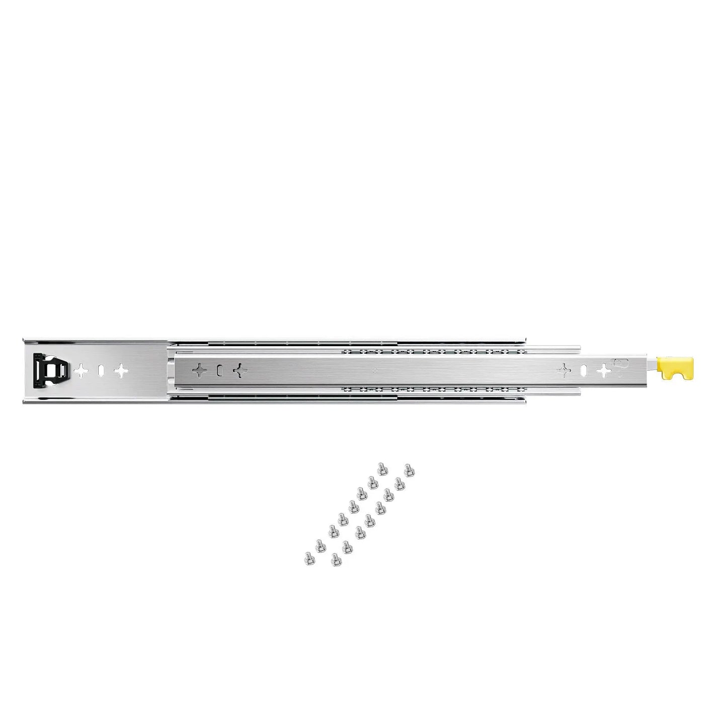 1 Pair 16-60 in Soft-Close Drawer Slides Ball Bearing Full Extension