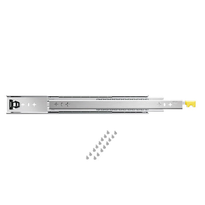 1 Pair 16-60 in Soft-Close Drawer Slides Ball Bearing Full Extension