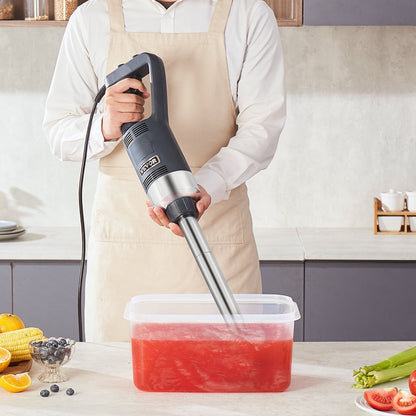 Commercial Immersion Blender 500W Heavy Duty Hand Mixer for Soup Sauces - Image 8