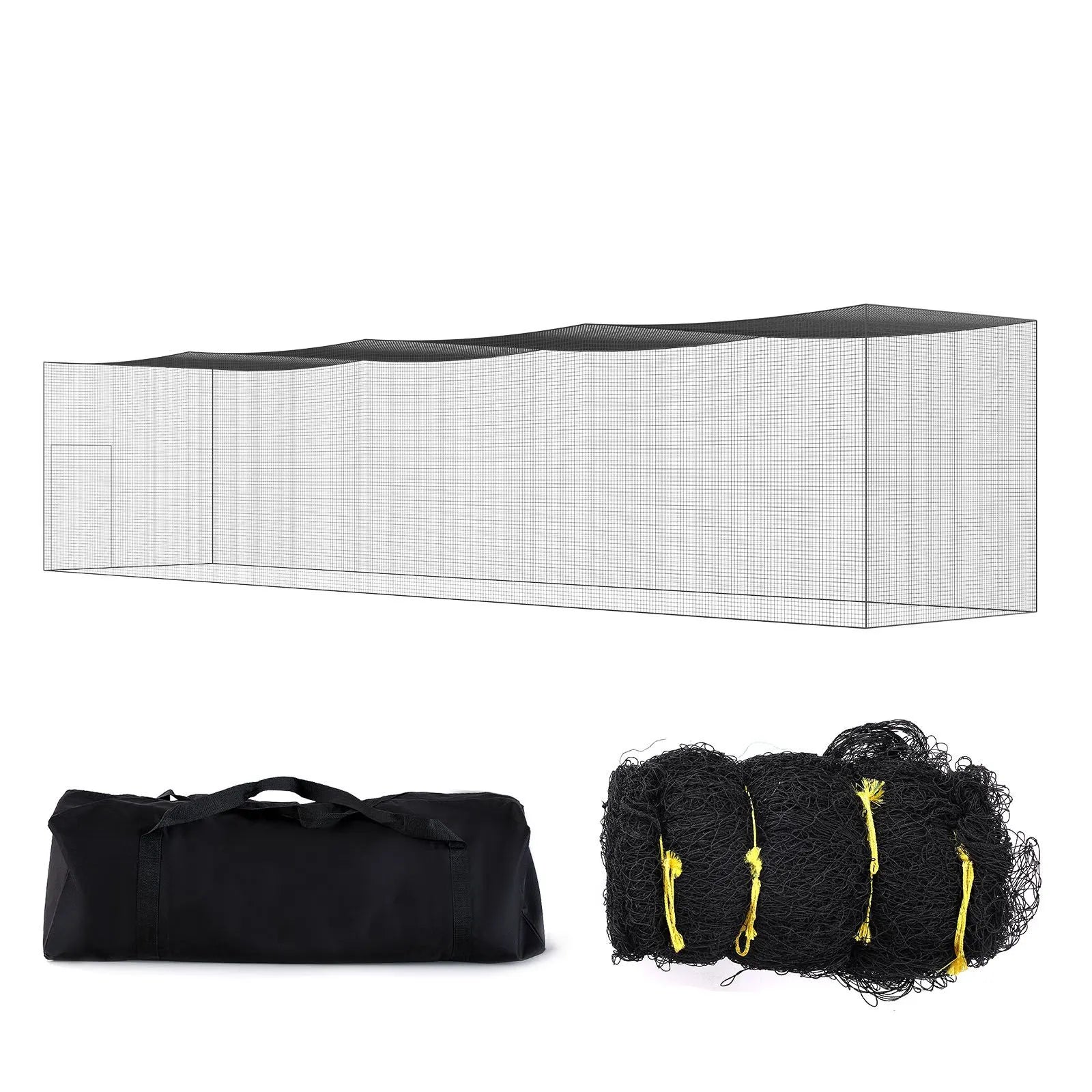 Baseball Batting Netting, Professional Softball Baseball Batting Hitting Training Net, Practice Portable Pitching Cage Net with Door & Carry Bag, Heavy Duty Enclosed PE Netting,1676CM (NET ONLY) - Image 9