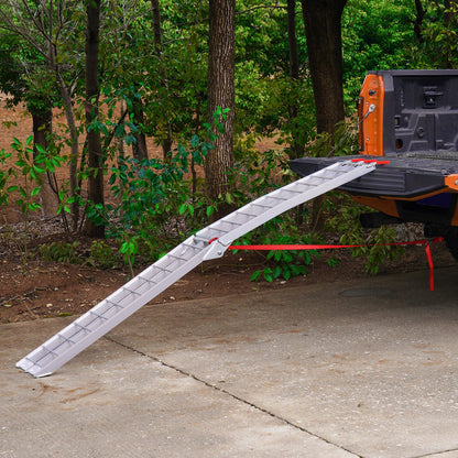 Aluminum Ramp 750 LBS Foldable Loading Ramps for Pickup Trucks Bed 1 Piece - Image 8