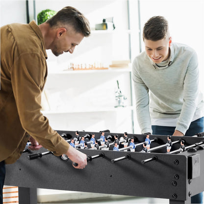 Foosball Table, 121 cm Standard Size Table, Indoor Full Size Foosball Tables for Home, Family, and Game Room, Durable Soccer Set, Includes 2 Balls, Score Keeper, and 2 Cup Holders - Image 8