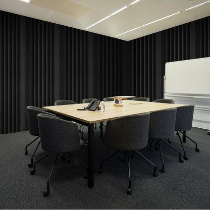 Acoustic Foam Panels 4 Pack 16.5 x 6.3 x 12 in Adhesive for Wall Ceiling - Image 8