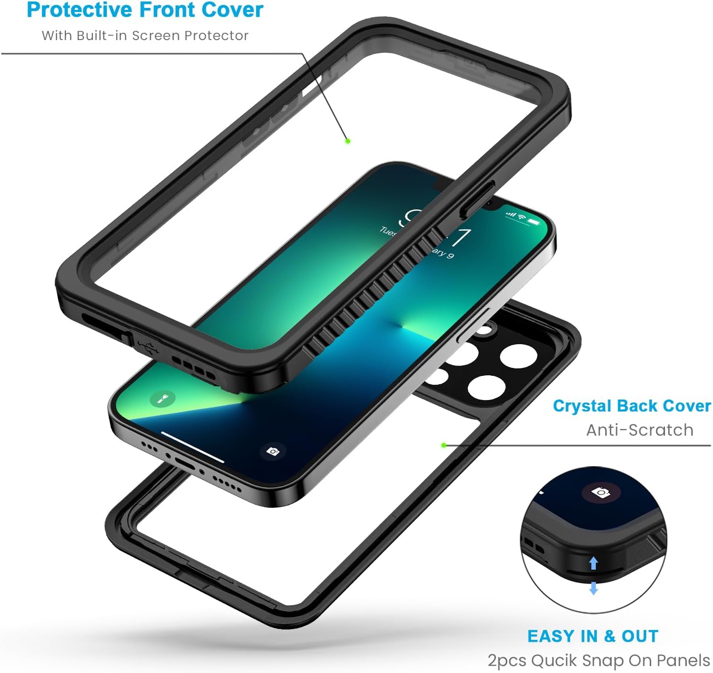 iPhone 13 Pro Max Waterproof Case - Image 3