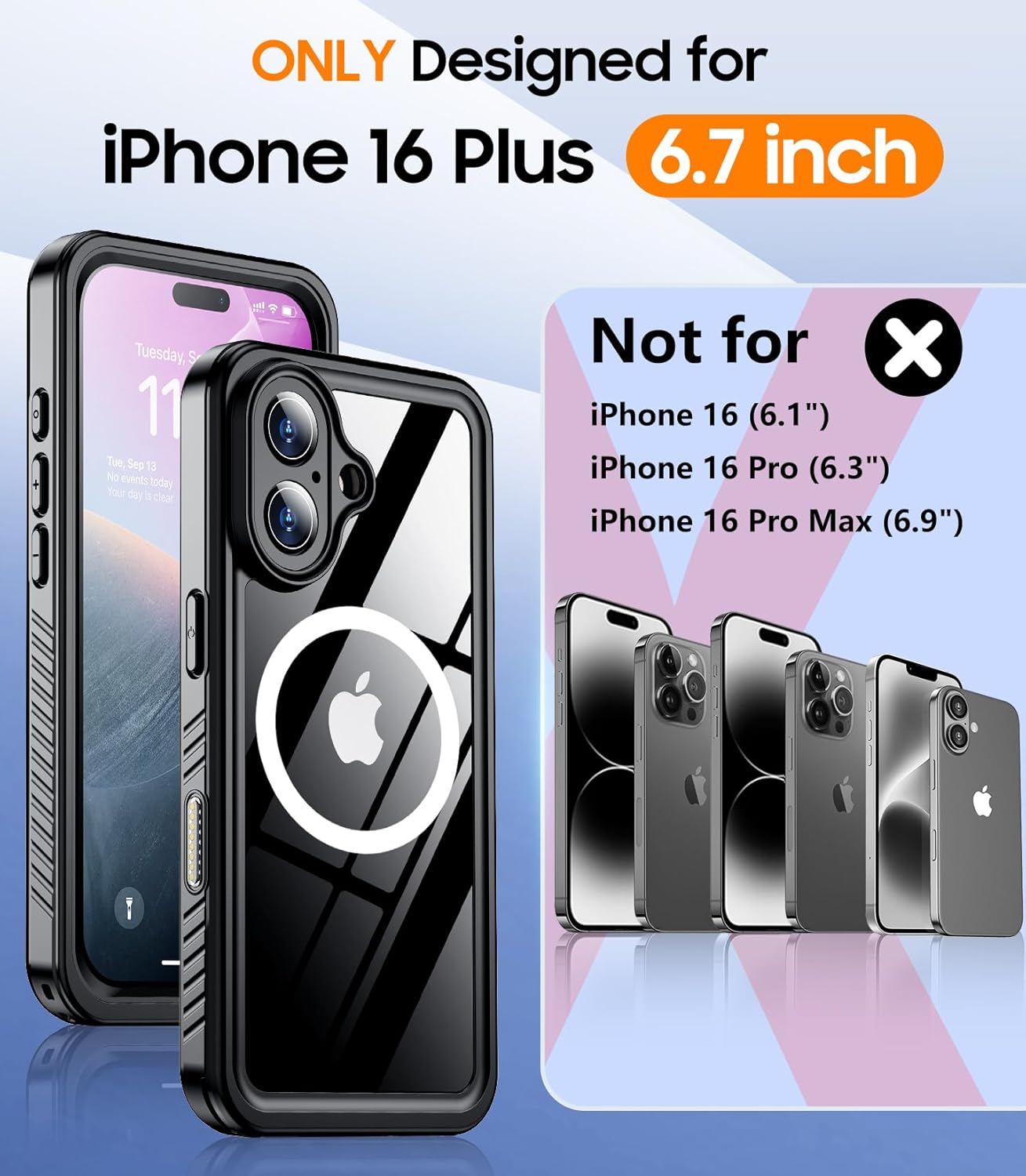 iPhone 16 Plus Waterproof Case - Image 3