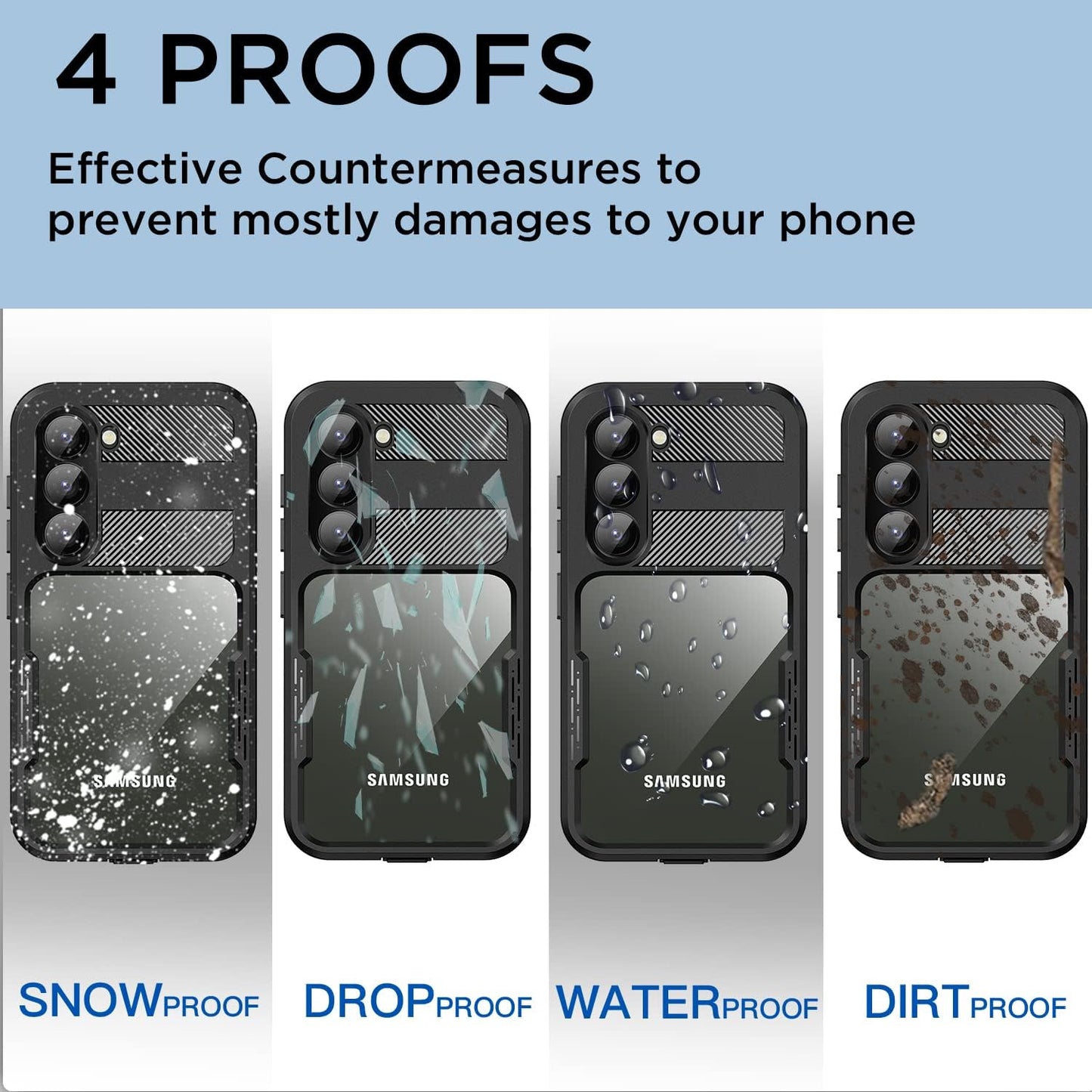 Samsung Galaxy S23 Waterproof Case - Image 5