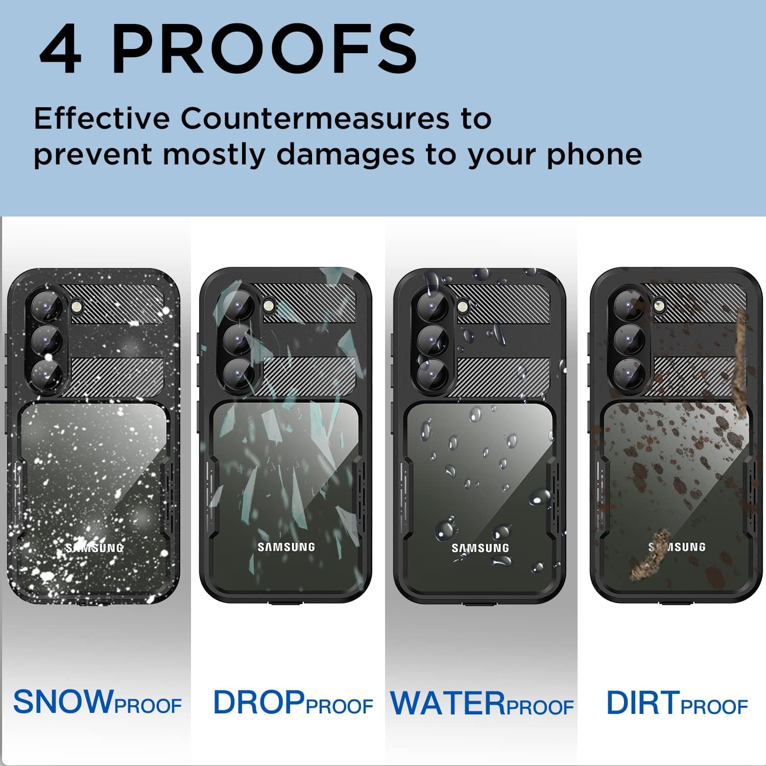Samsung Galaxy S23 Waterproof Case - Image 5