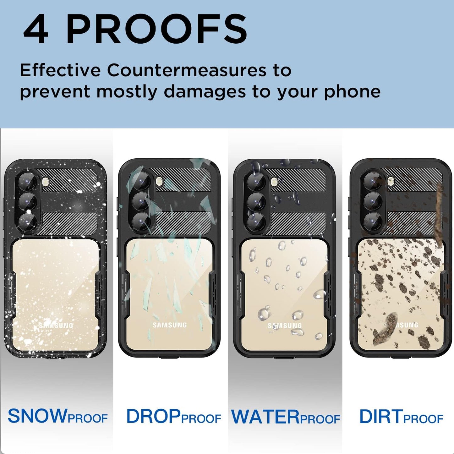Samsung Galaxy S23 Plus Case Waterproof - Image 2