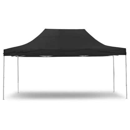 Portable Water-Resistant Gazebo 3x6 M - Black / Without Sidewalls - Image 5