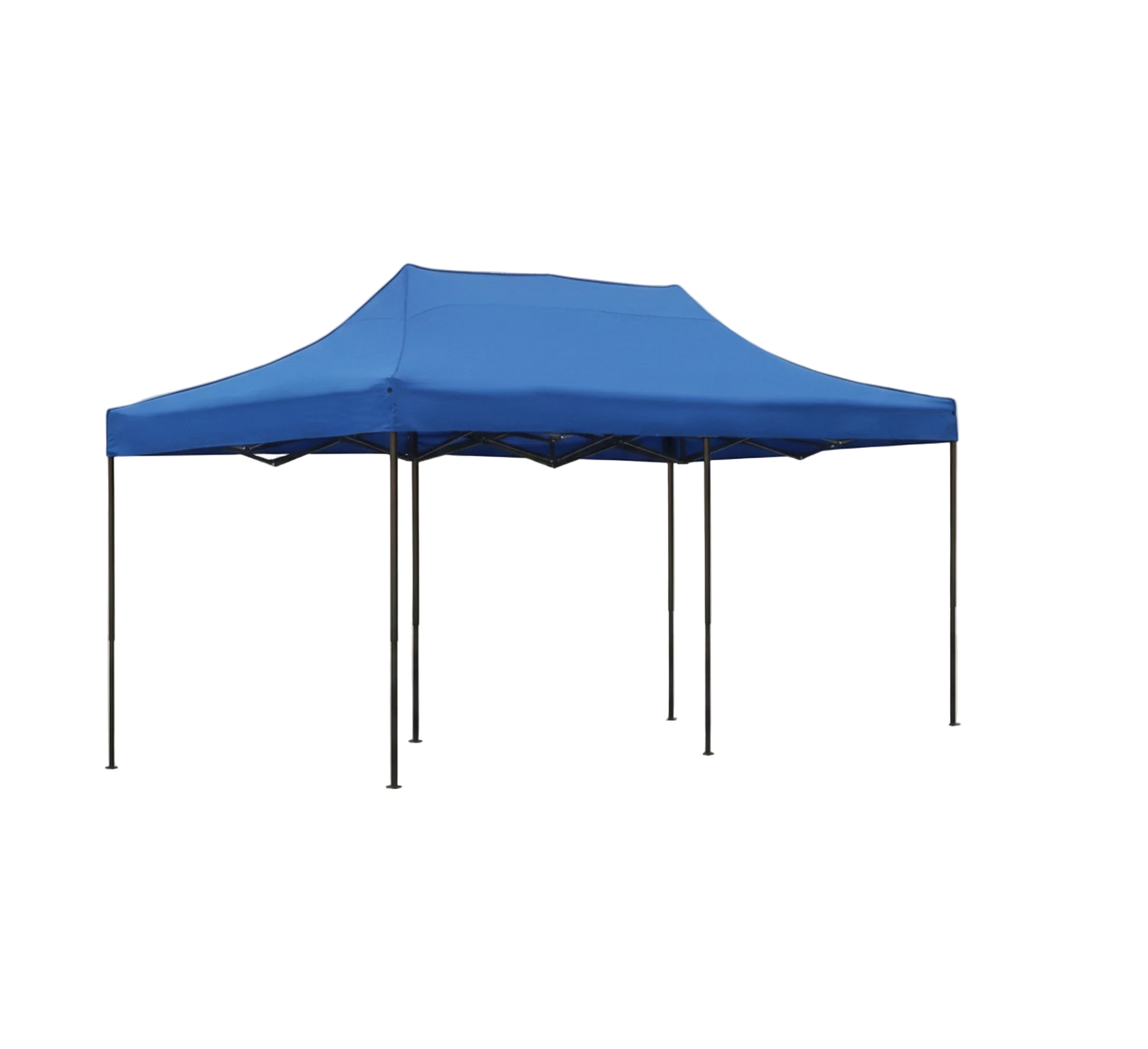 Portable Water-Resistant Gazebo 3x6 M - Blue / Without Sidewalls - Image 5