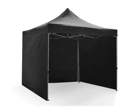 Portable Water-Resistant Gazebo 3x3 M - Black / Without Sidewalls - Image 6