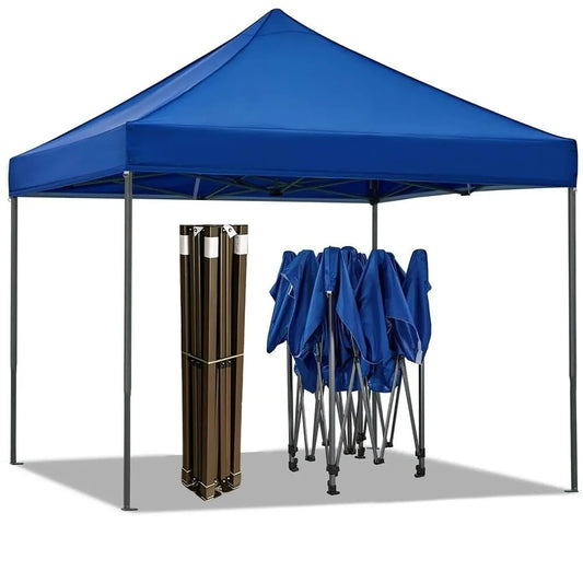 Portable Water-Resistant Gazebo 3x4.5 M - Blue / Without Sidewalls - Image 2