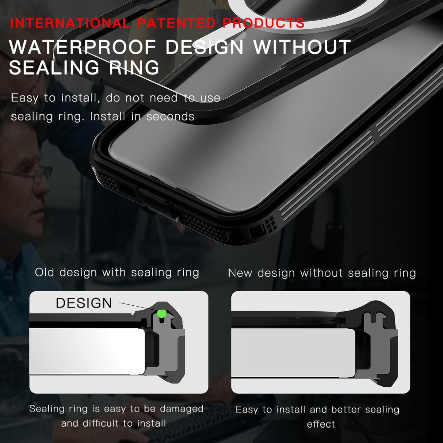 Samsung Galaxy S25 Case Waterproof - Image 2