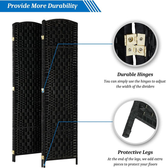 Folding Room Divider Screen – Stylish Home Partition - Image 2