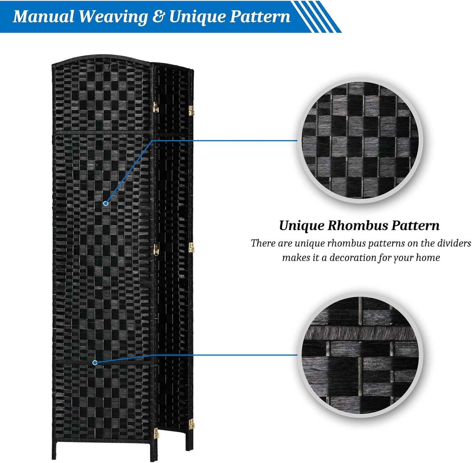 Folding Room Divider Screen – Stylish Home Partition - Image 5