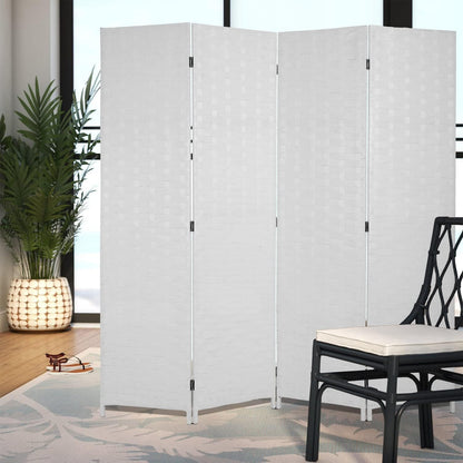 4-Panel Folding Room Divider – Privacy Screen Partition - Image 4