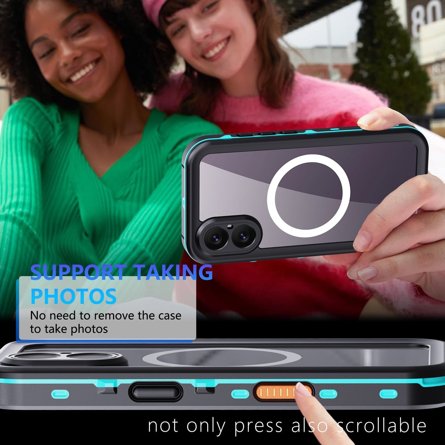 iPhone 17 Waterproof Case Shockproof Heavy Duty Case - Image 2