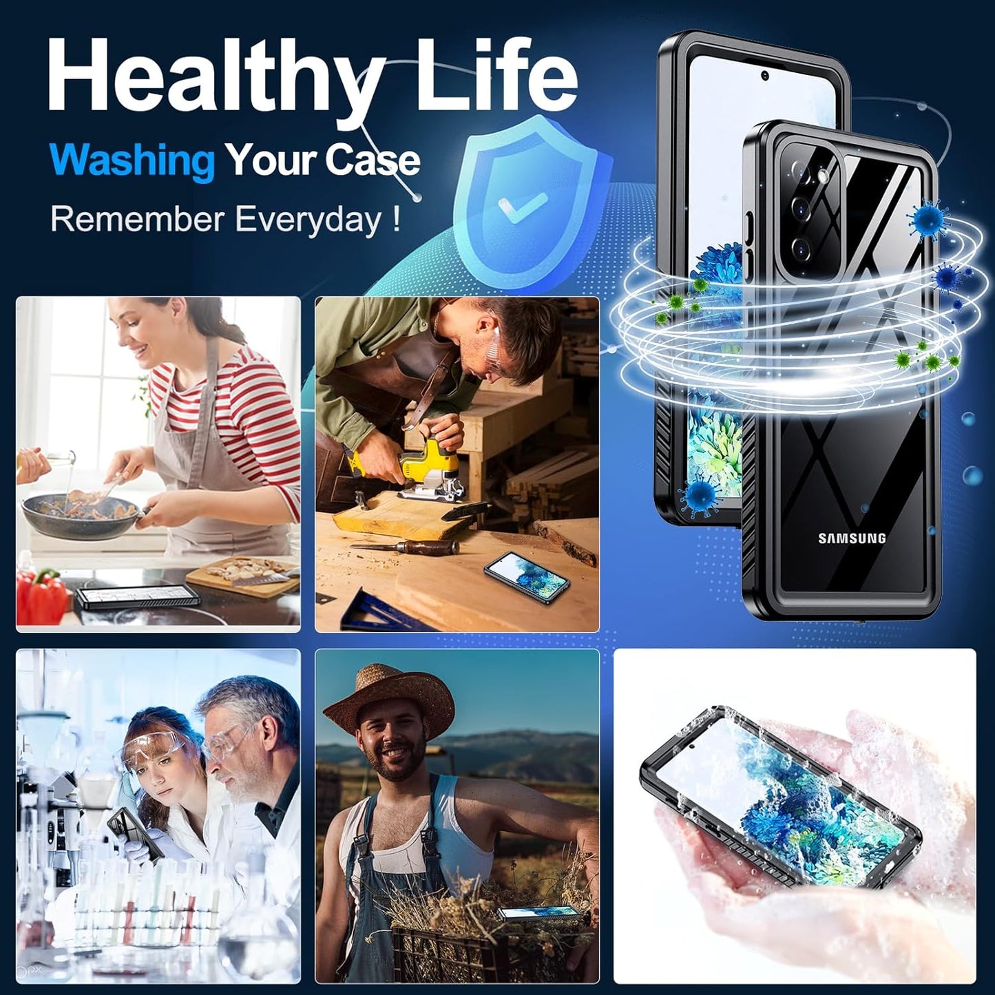 Samsung Galaxy S20 Plus Waterproof Case - Image 5