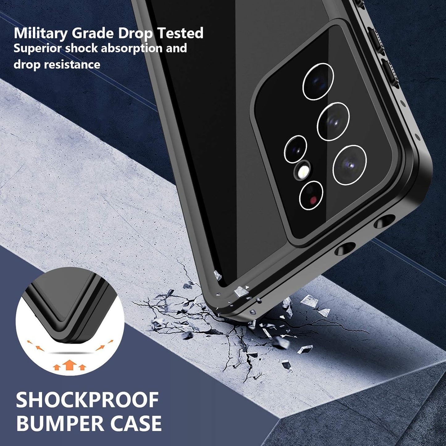 Samsung Galaxy S21 Ultra Waterproof Shockproof Case - Image 4