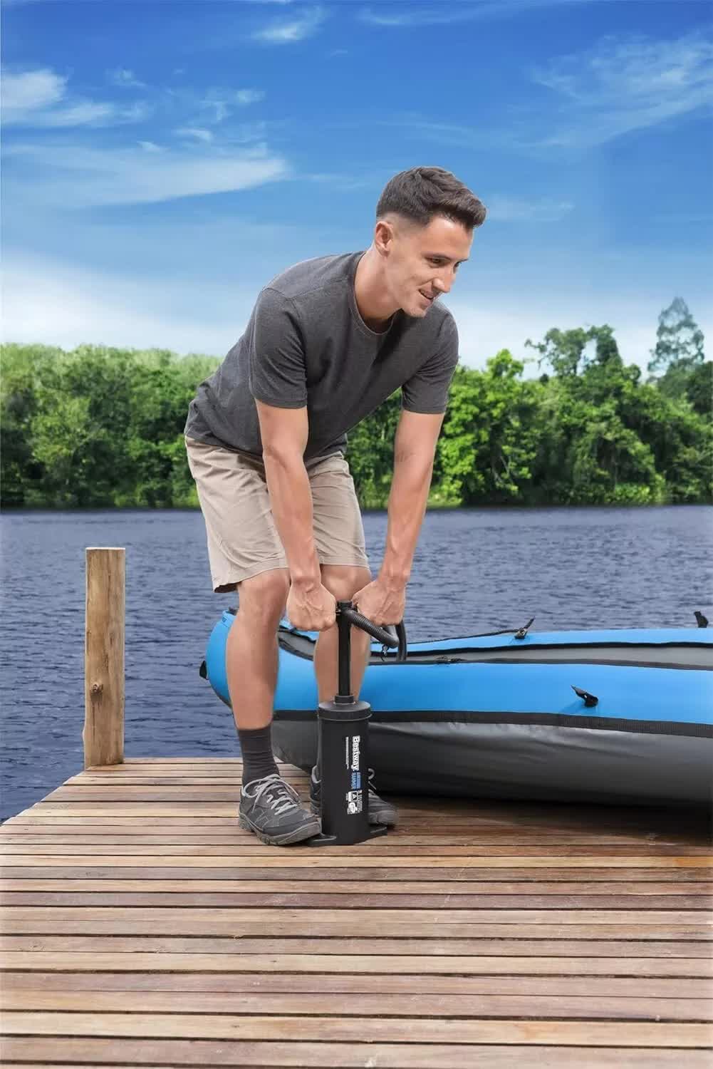 Bestway Air Hammer 2800 Manual Air Pump for Airbed, Swimming Pool, Toys, Kayaks - Image 5