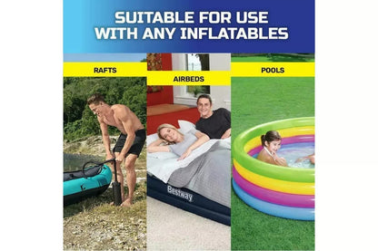 Bestway Air Hammer 2800 Manual Air Pump for Airbed, Swimming Pool, Toys, Kayaks - Image 6