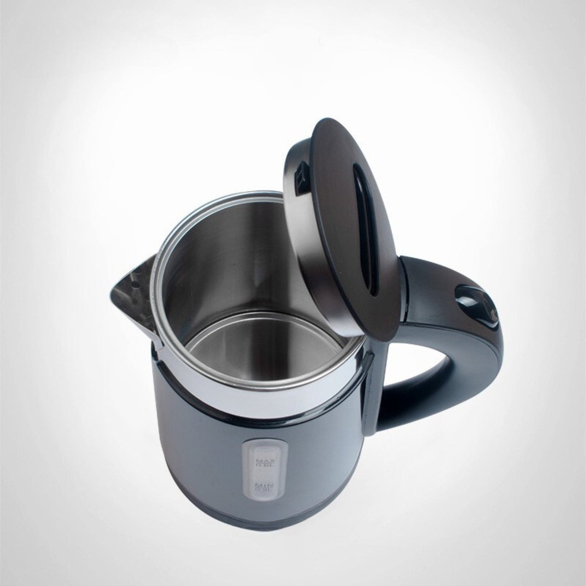 0.6L Stainless Steel Electric Kettle Black - Image 4