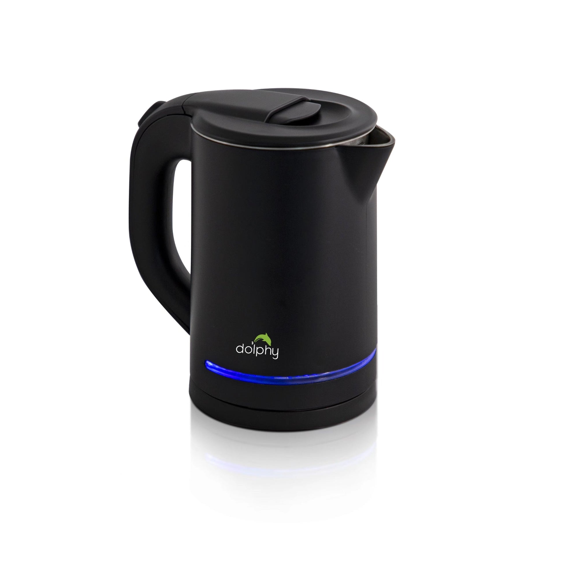 0.8L Electric Kettle Matt Black With Light Design - Image 2