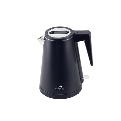 0.8L Stainless Steel Kettle - Black
(Double Layer)