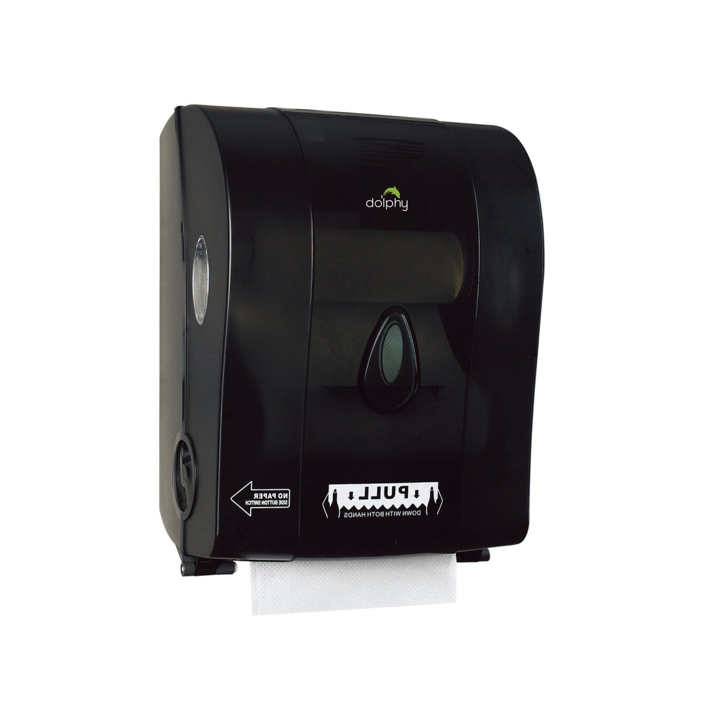 Semi-Autocut Paper Towel Dispenser-Black - Image 2