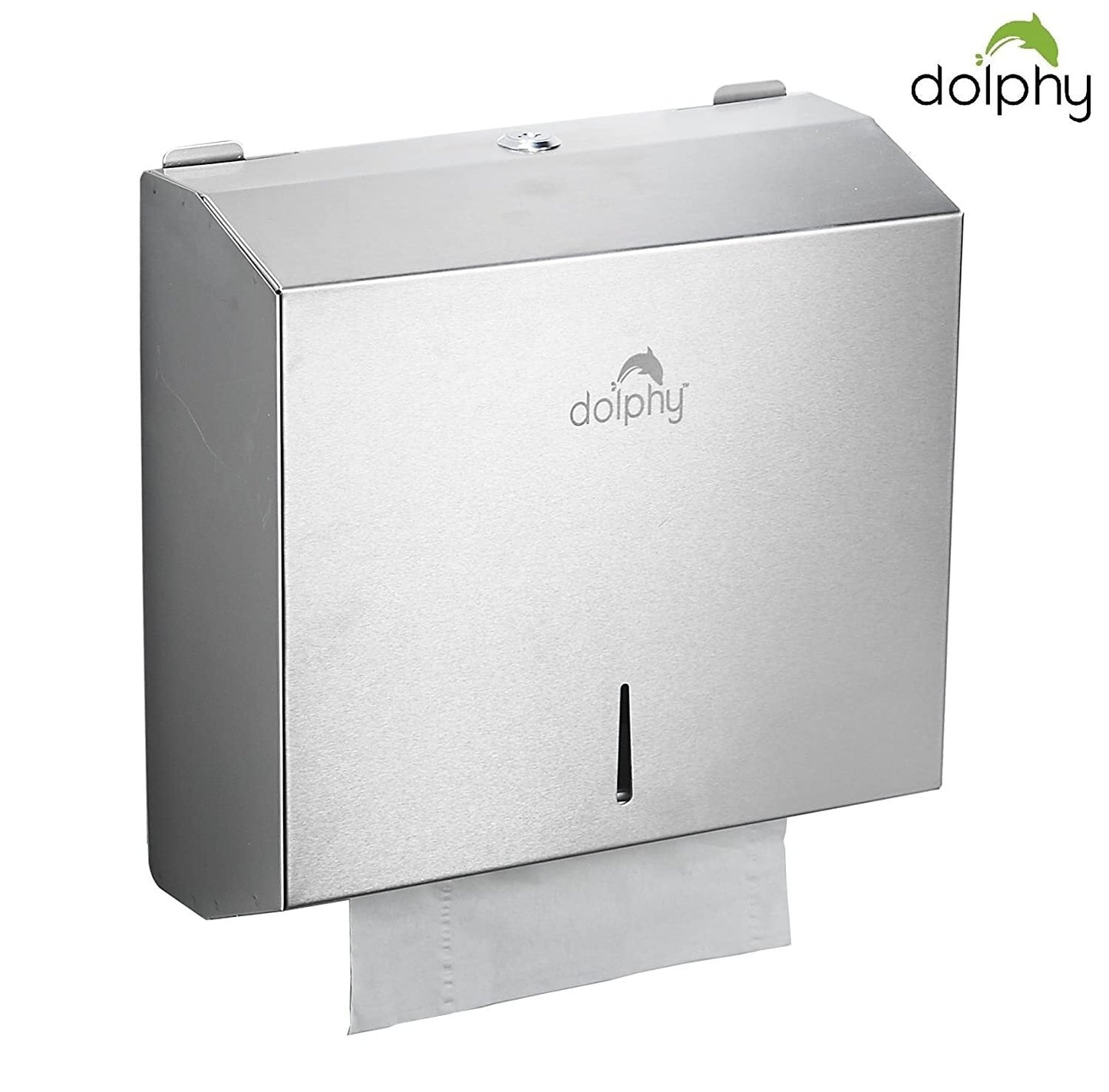 SS Slimline Paper Towel Dispenser - Image 2