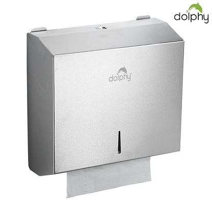 SS Slimline Paper Towel Dispenser - Image 2