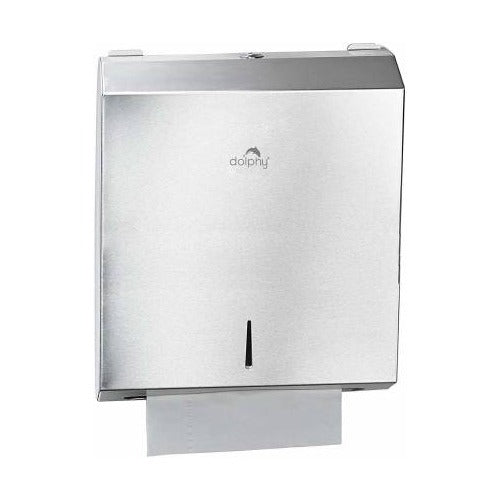 Stainless Steel Slimline Paper Towel Dispenser - Image 2