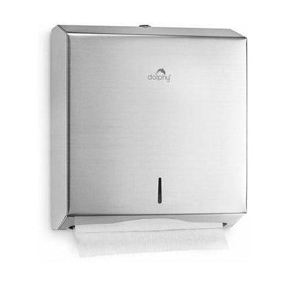 Stainless Steel Slimline Paper Towel Dispenser - Image 3