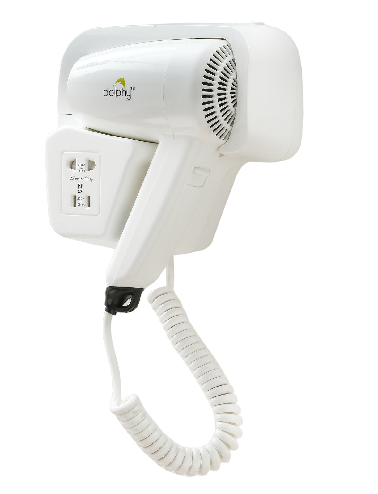 Wall Mount Hair Dryer 1200W - White - Image 2