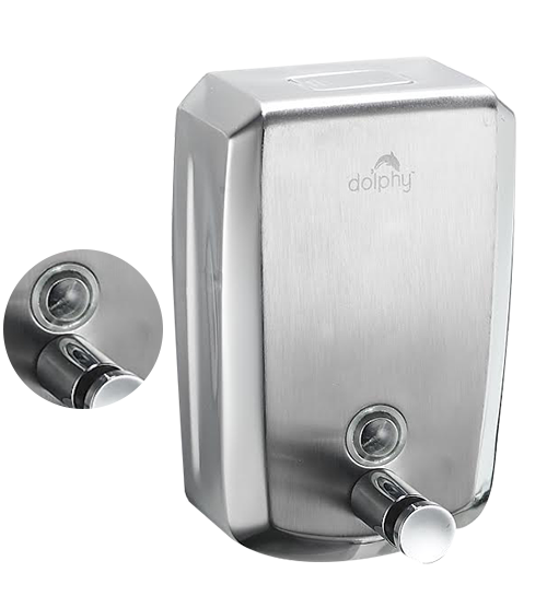Stainless Steel Liquid Soap Dispenser 1000ML - Image 2