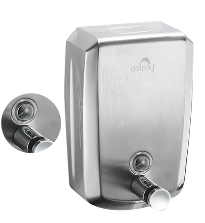 Stainless Steel Liquid Soap Dispenser 1000ML - Image 2