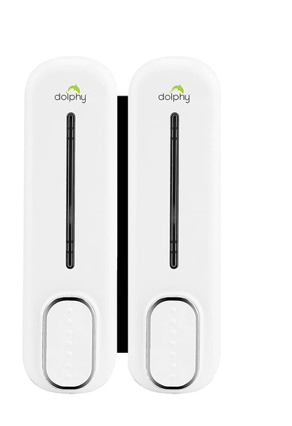 CLASSIC Dual Soap/Shampoo Dispenser 300ml -White - Image 2