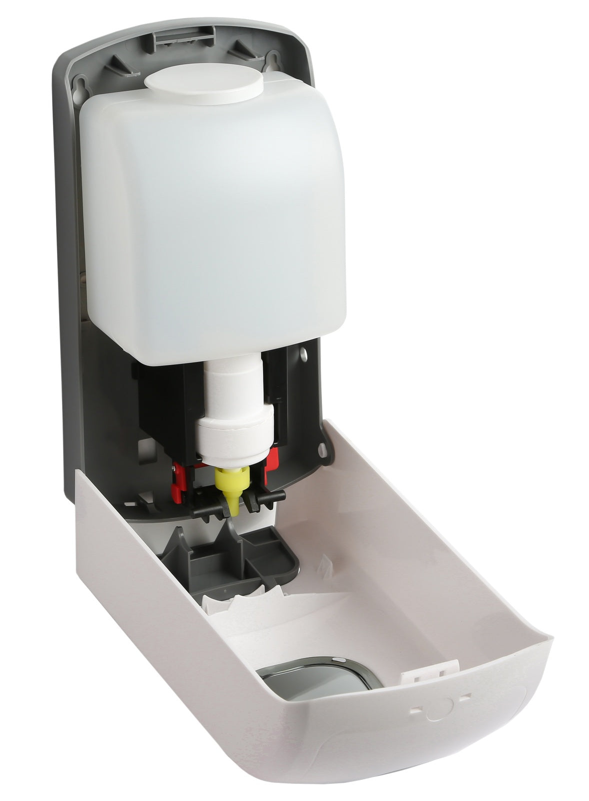 Manual Soap-Sanitiser Dispenser 1000ML - White - Image 2