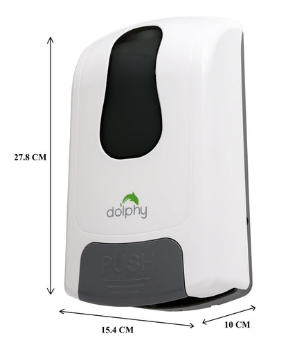 Manual Soap-Sanitiser Dispenser 1000ML - White - Image 5