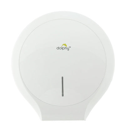 CLASSIC Jumbo Toilet Paper Roll Dispenser - White - Image 2