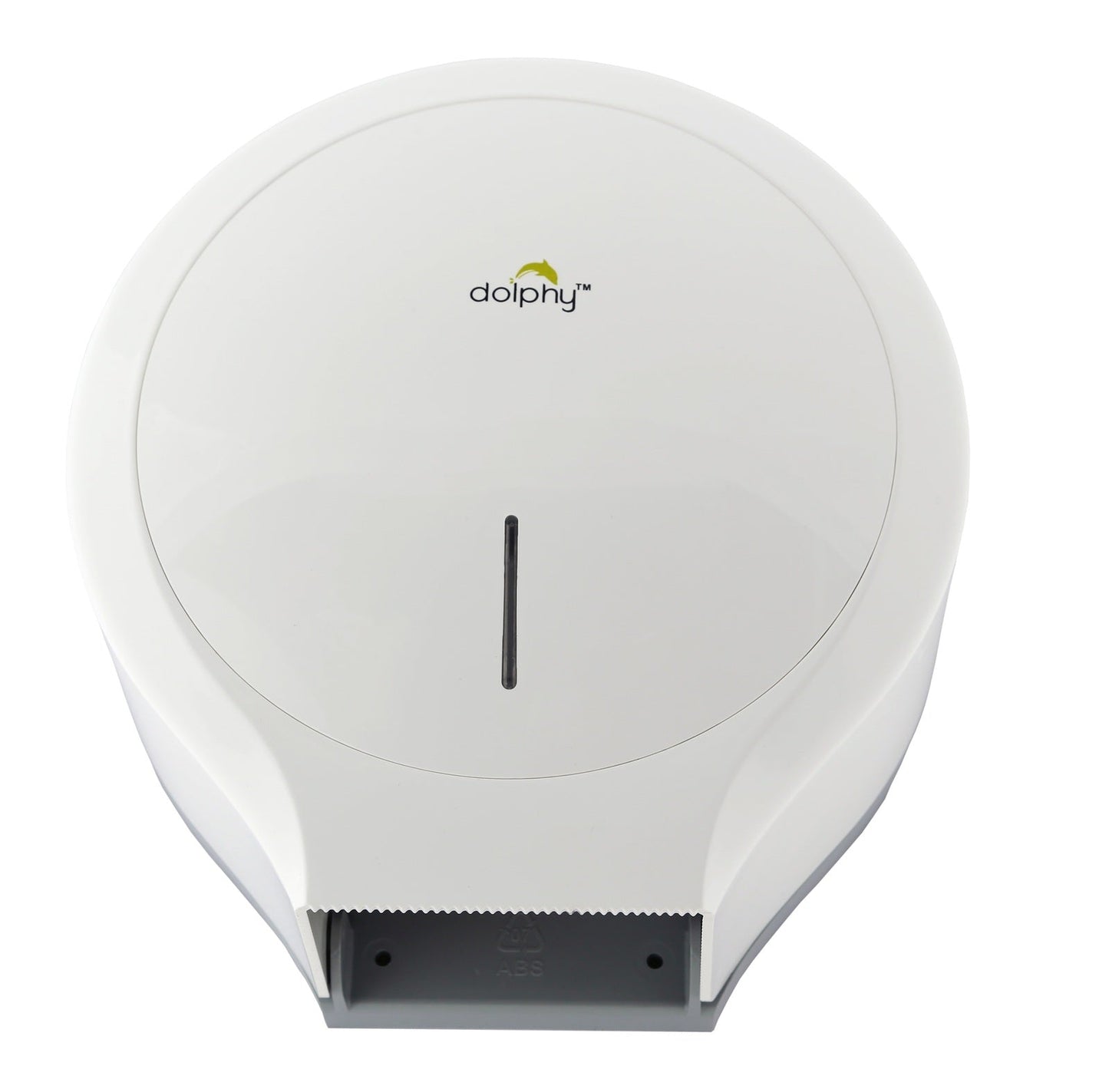 CLASSIC Jumbo Toilet Paper Roll Dispenser - White - Image 3