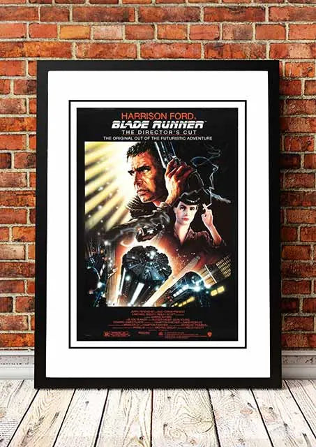 Bladerunner' Cult Movie Poster! - Framed A4