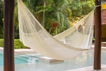 Cotton Mexican Hammock – Natural – King Size