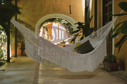 Ivory Cascade, hand woven rope Authentic Mexican Hammock - Image 5