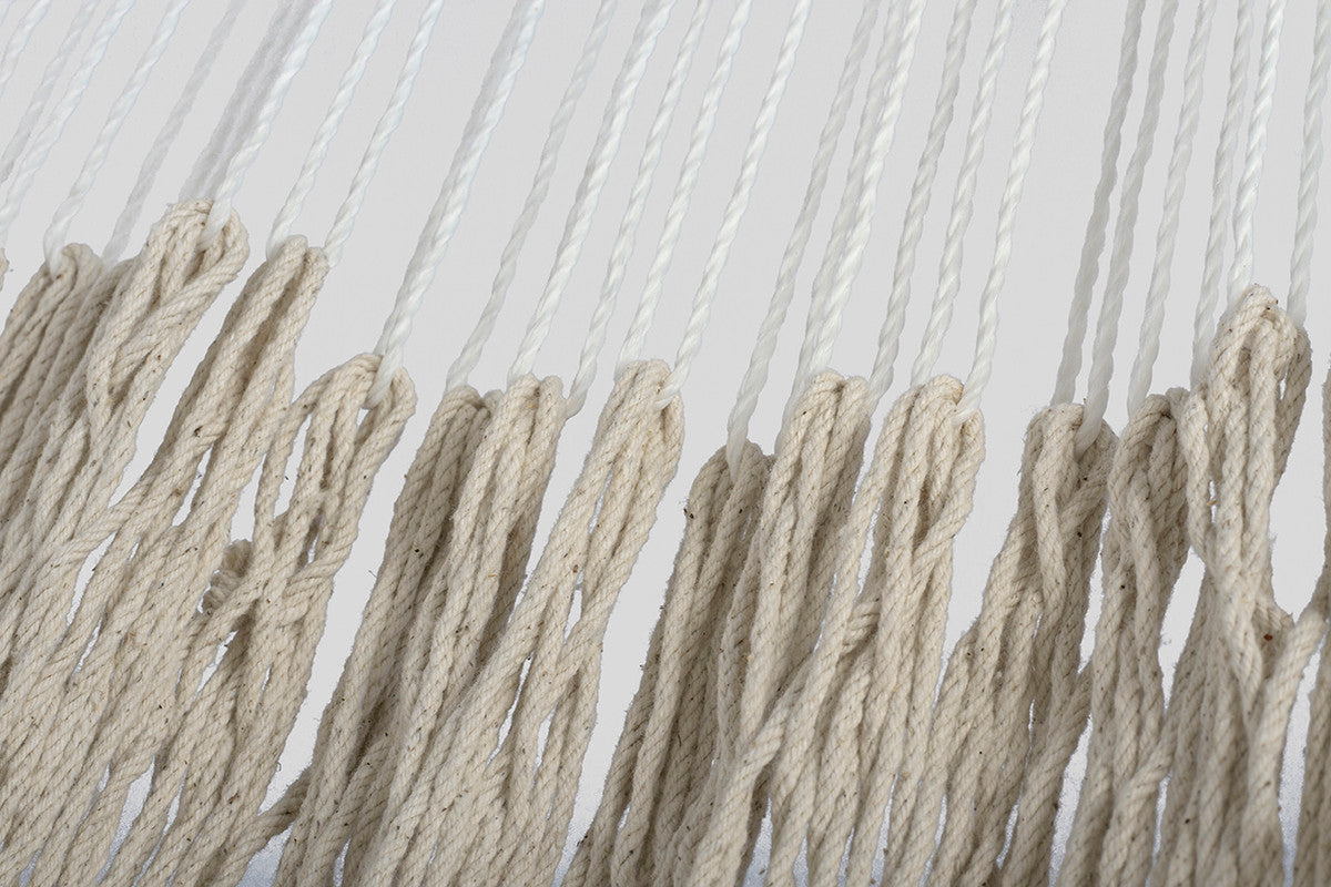 Ivory Cascade, hand woven rope Authentic Mexican Hammock - Image 7