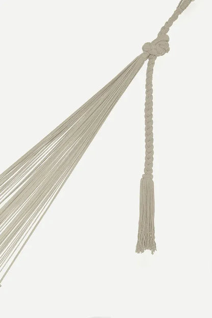 Outdoor undercover cotton Mayan Legacy hammock with hand crocheted tassels King Size Marble - Image 6