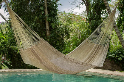 Outdoor undercover cotton Mayan Legacy hammock Family size Marble - Image 2