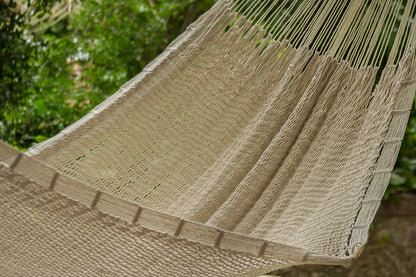 Outdoor undercover cotton Mayan Legacy hammock Family size Marble - Image 3
